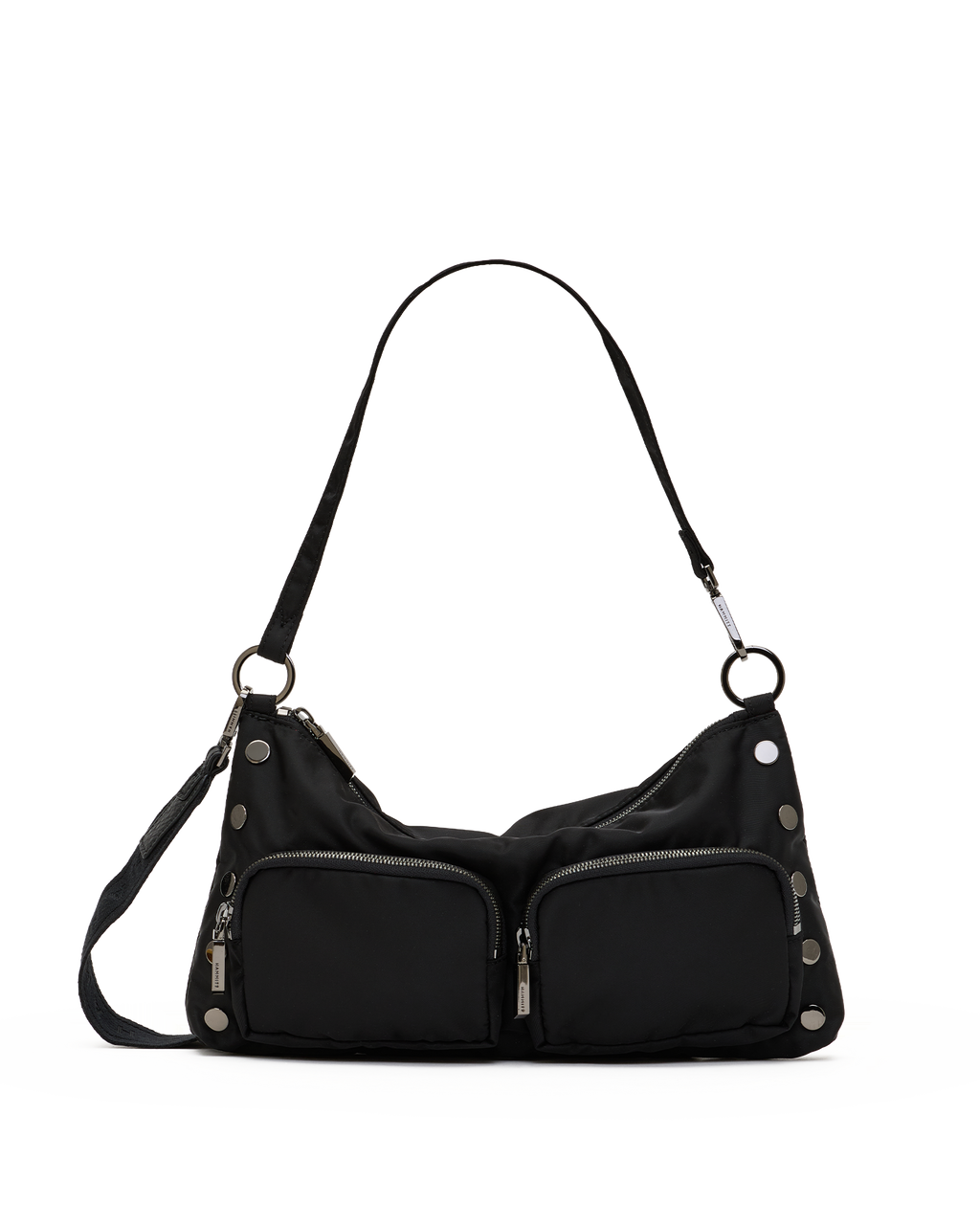 Hammitt Kyle Cargo Medium - Black Nylon / Gunmetal