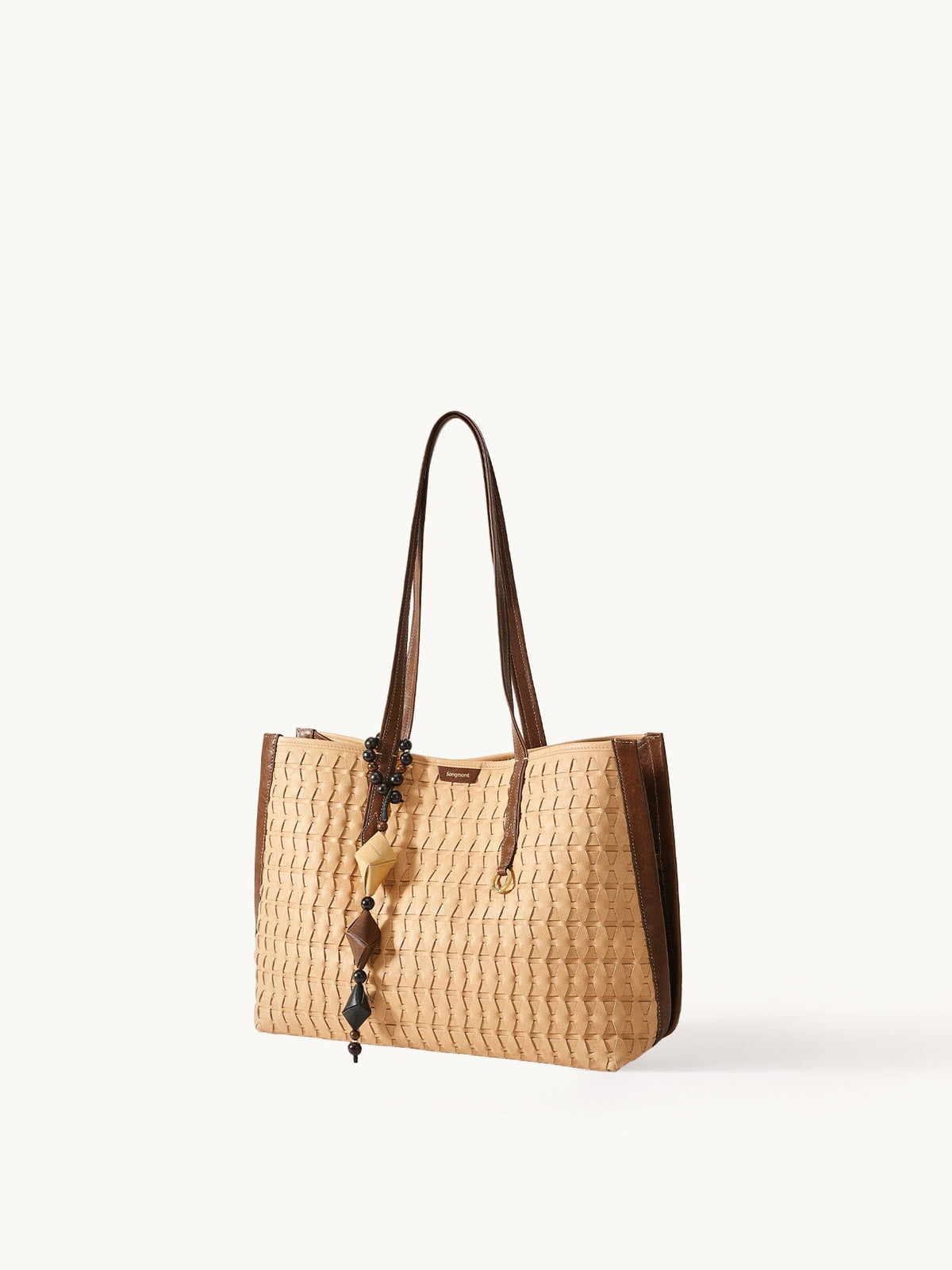 Songmont Medium Lattice Tote - Onyx
