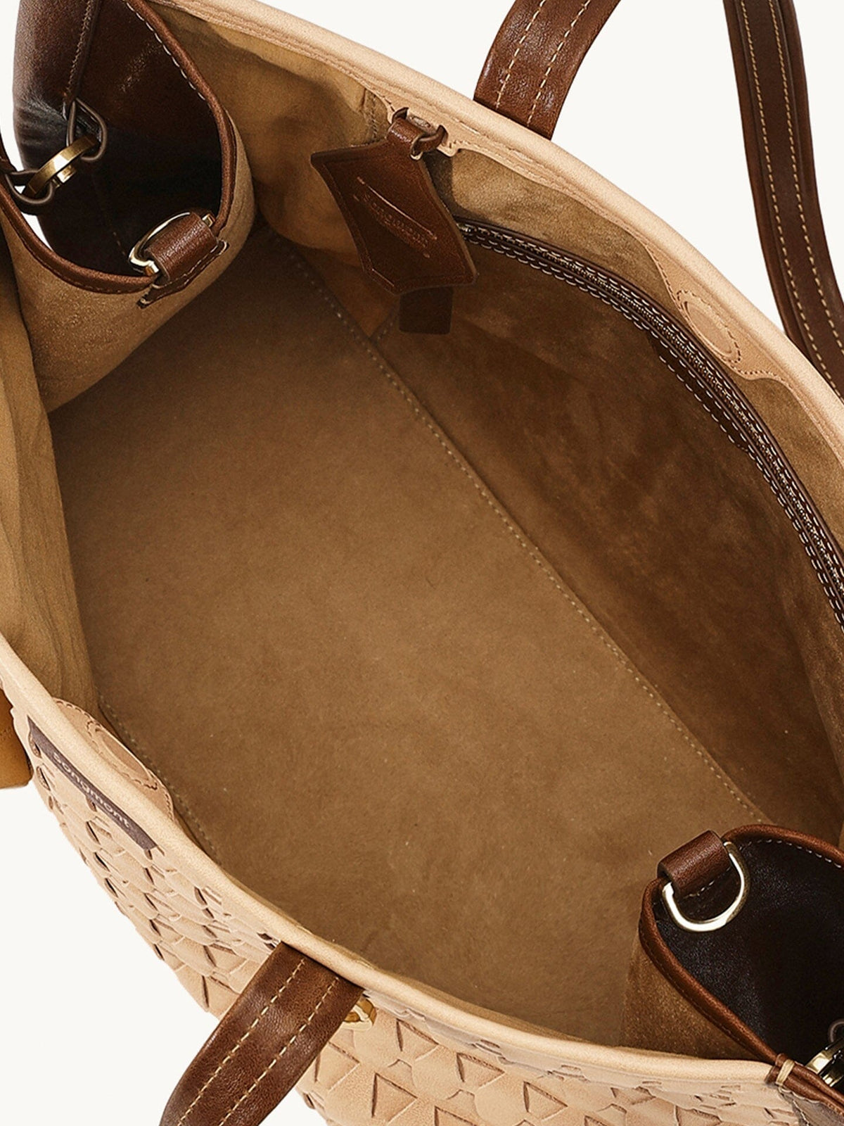 Songmont Medium Lattice Tote - Onyx
