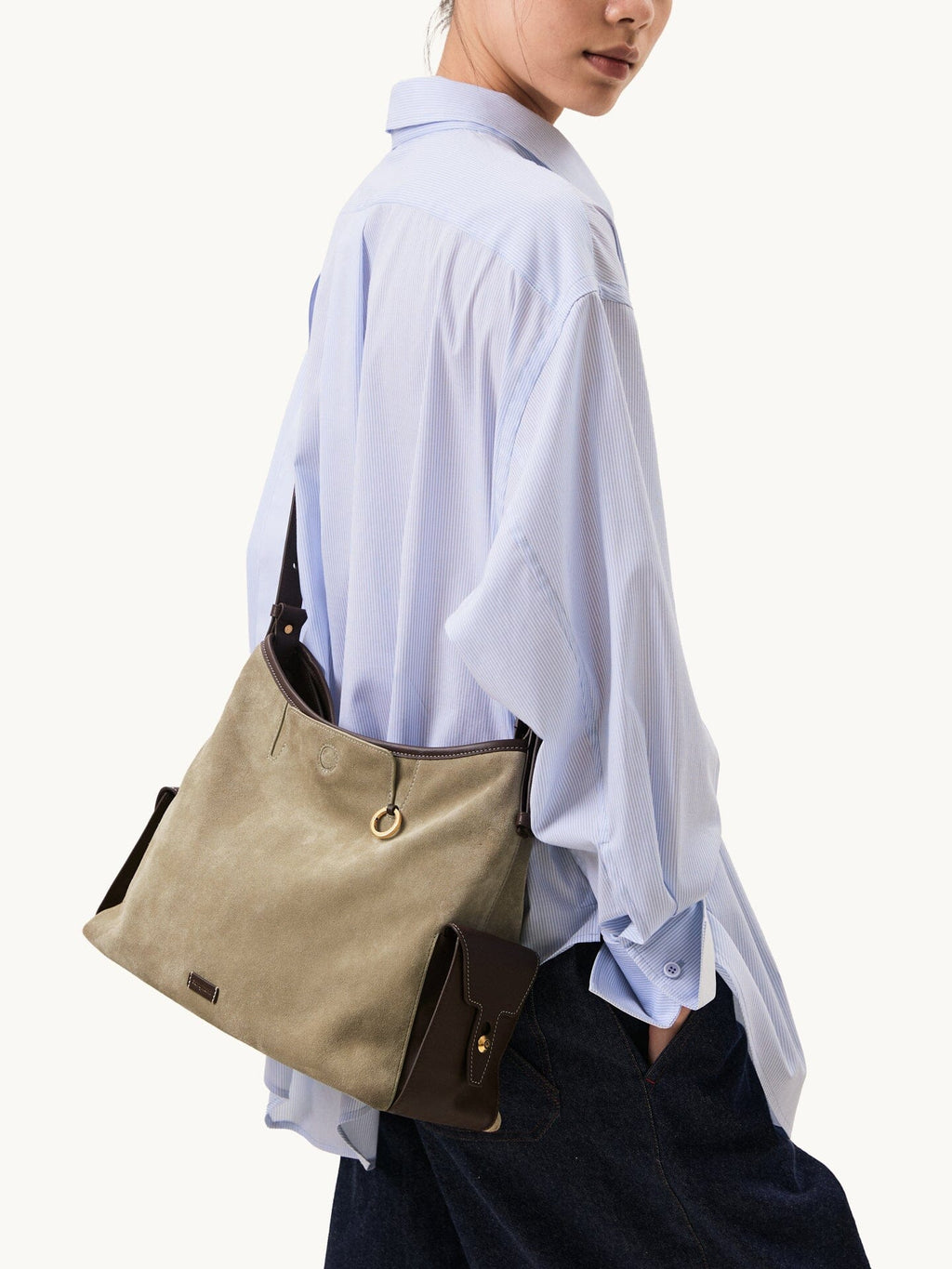 Songmont Medium Yore Hobo Bag - Onyx
