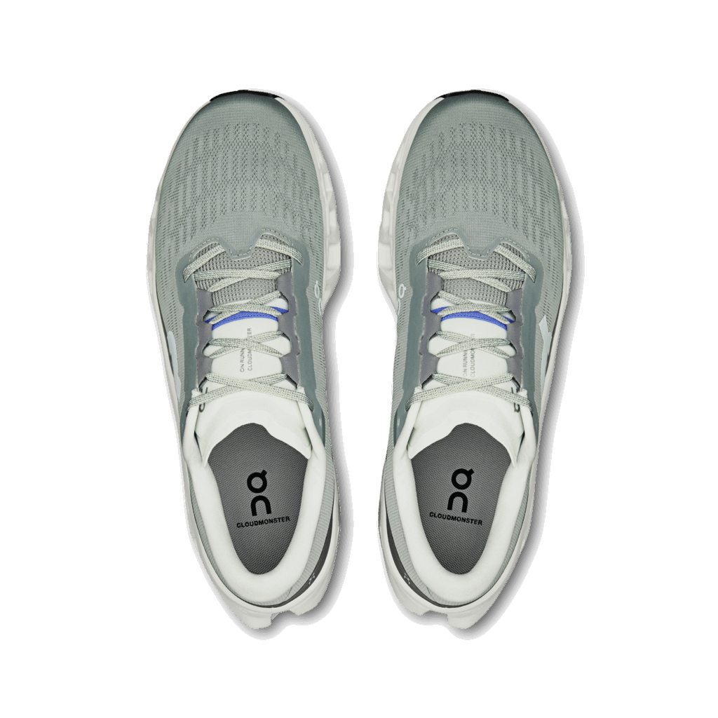 On Cloudmonster Men's - Tin / Ivory