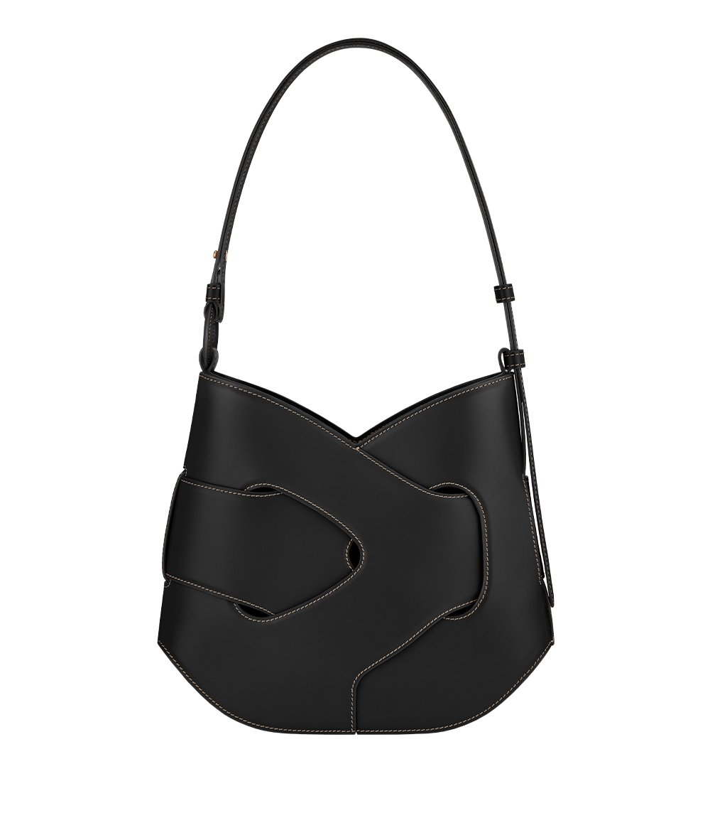Polène Nodde Hobo - Noir Lisse