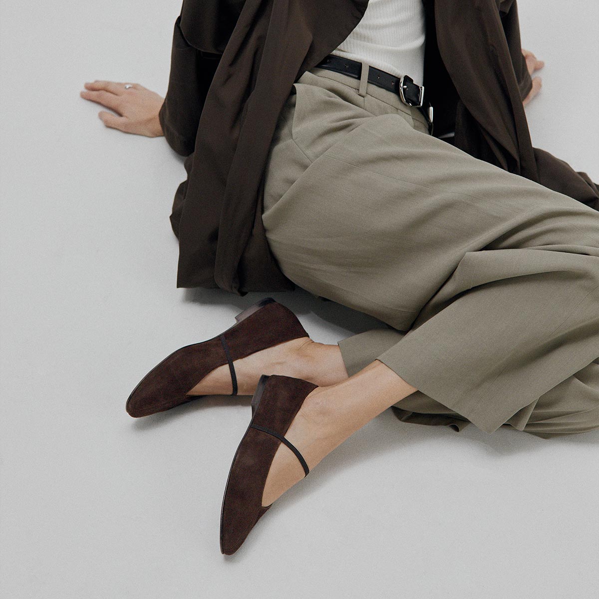 Margaux The Phoebe - Espresso Suede
