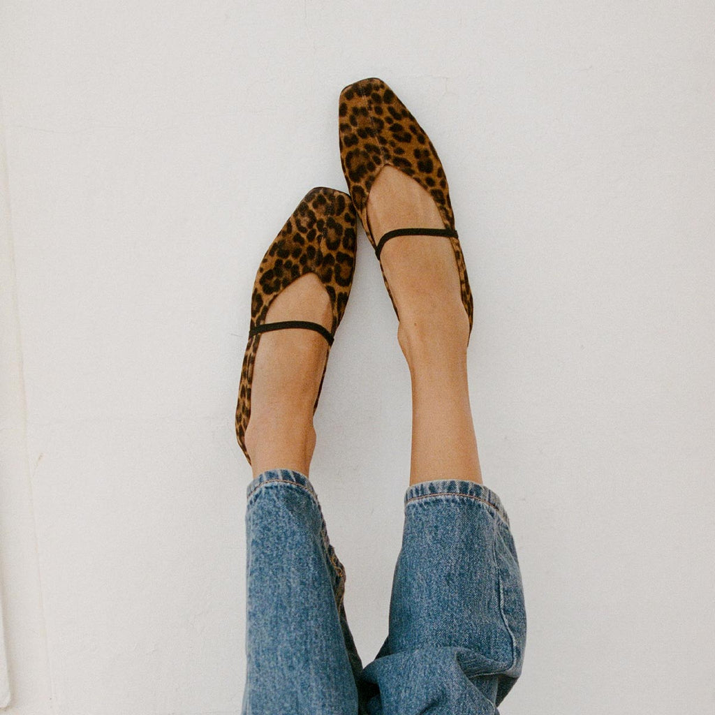 Margaux The Phoebe - Leopard Suede