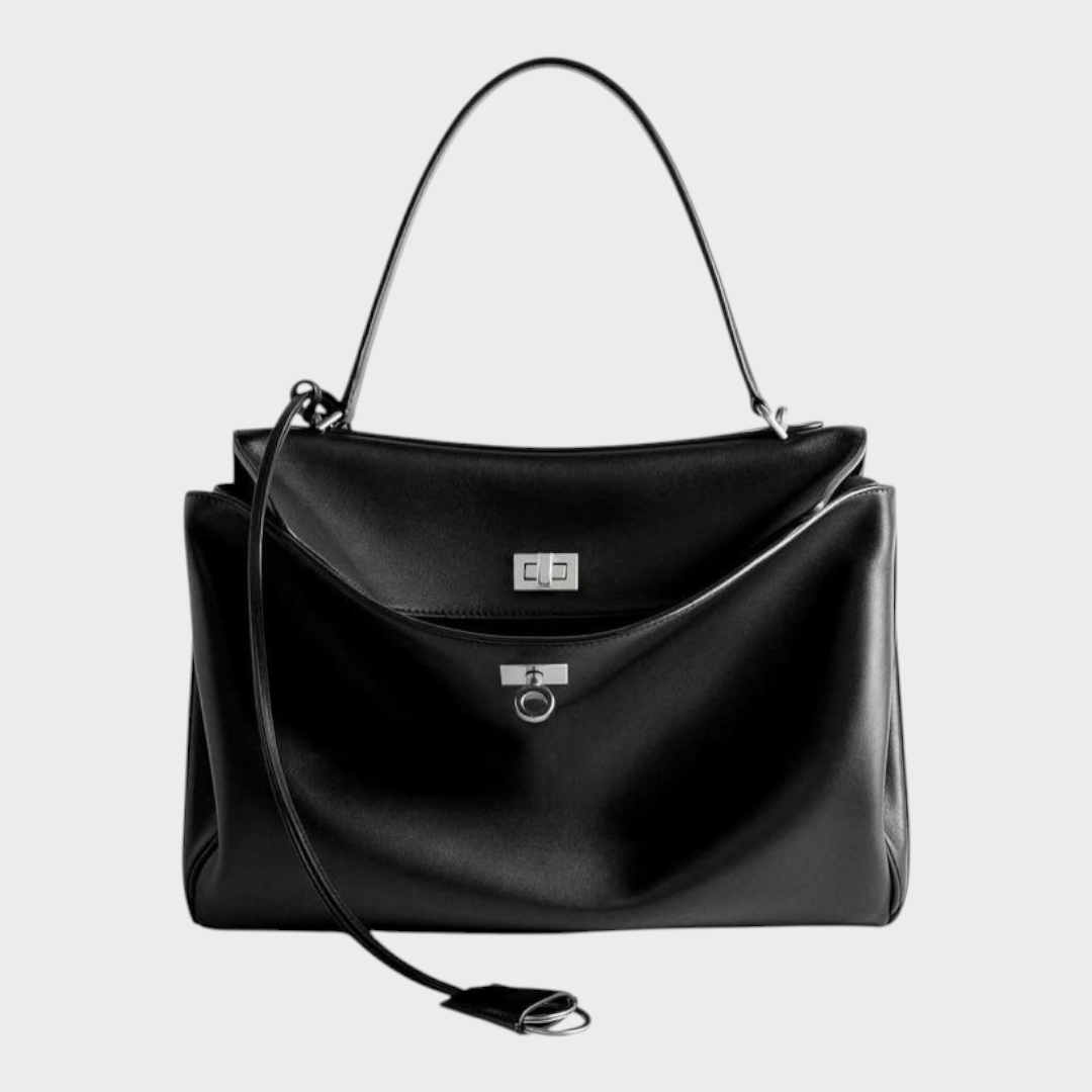 Libby | Sac à main minimaliste en cuir souple de luxe