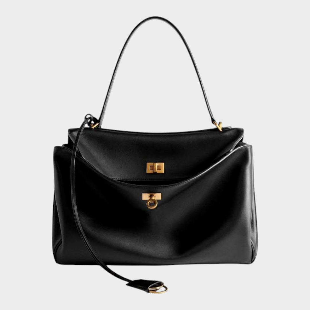 Libby | Sac à main minimaliste en cuir souple de luxe