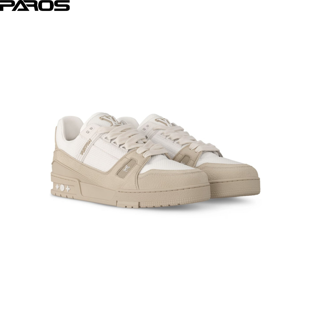 Louis Vuitton LV Trainer - Beige / White
