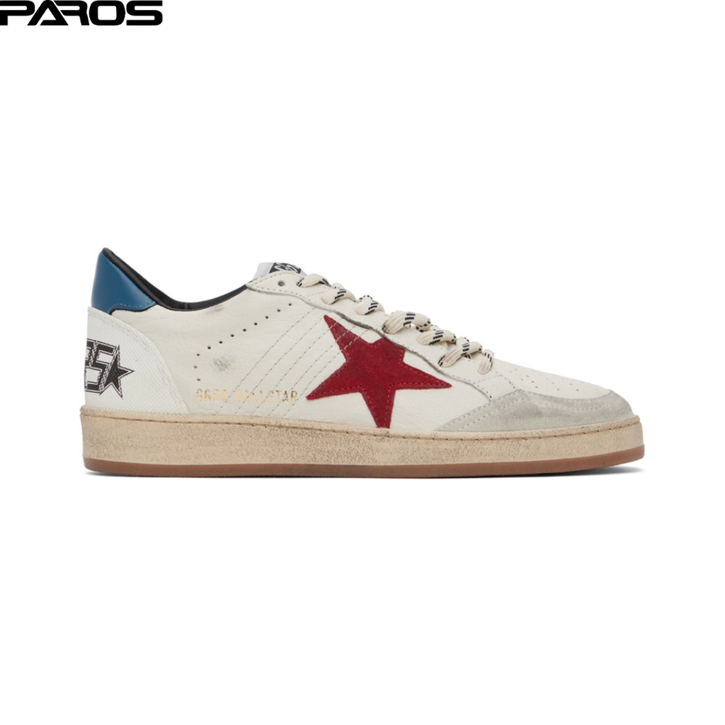 Golden Goose Ball-Star Wishes - White / Red
