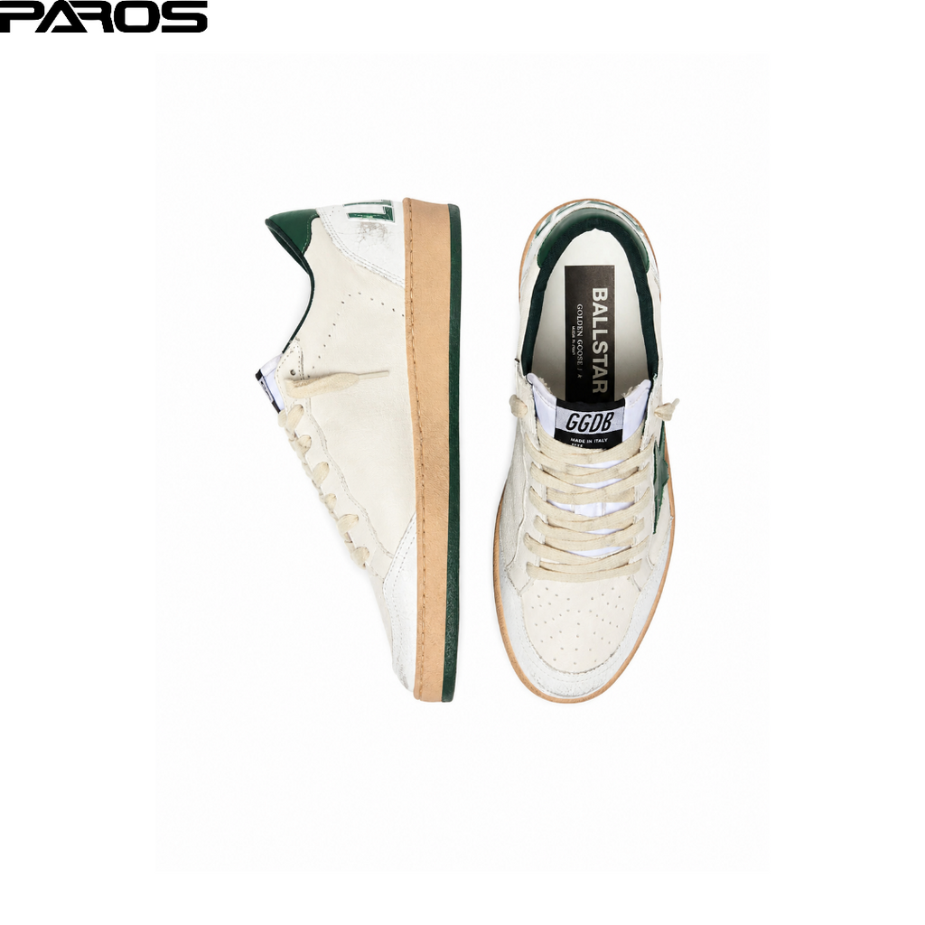 Golden Goose Ball-Star Wishes - White / Green