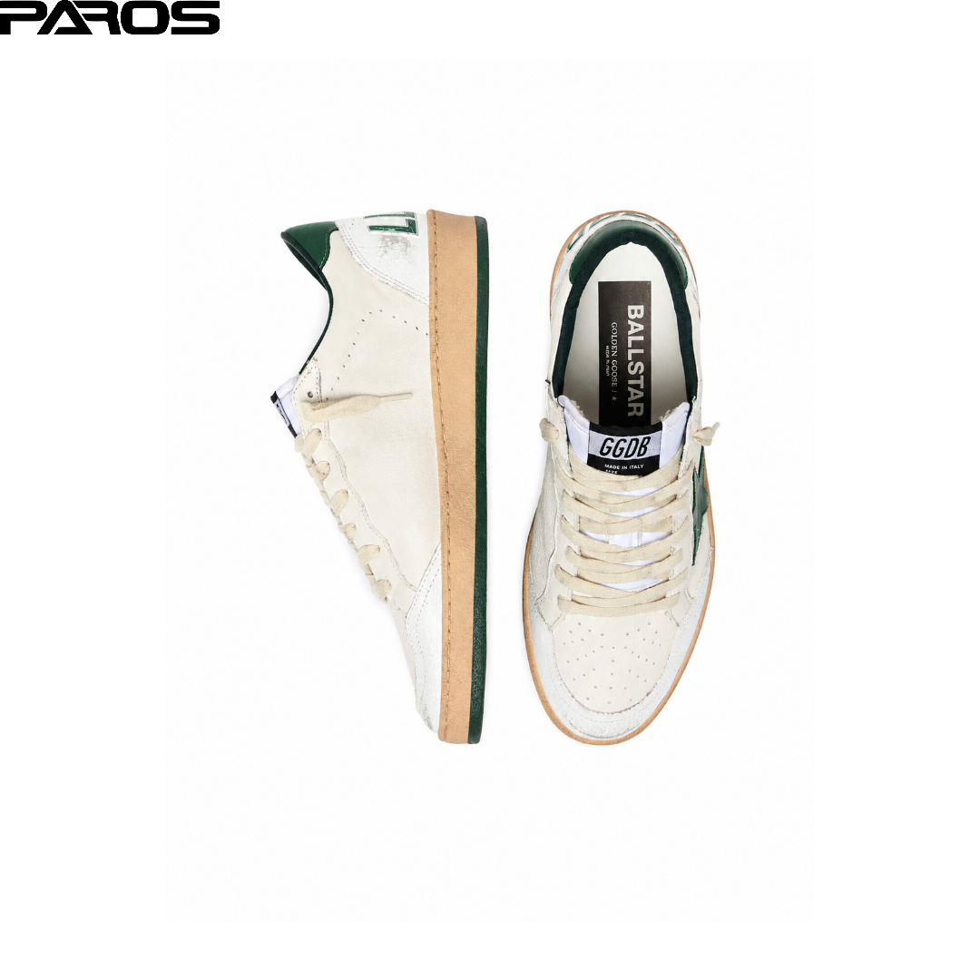 Golden Goose Ball-Star Wishes - White / Green