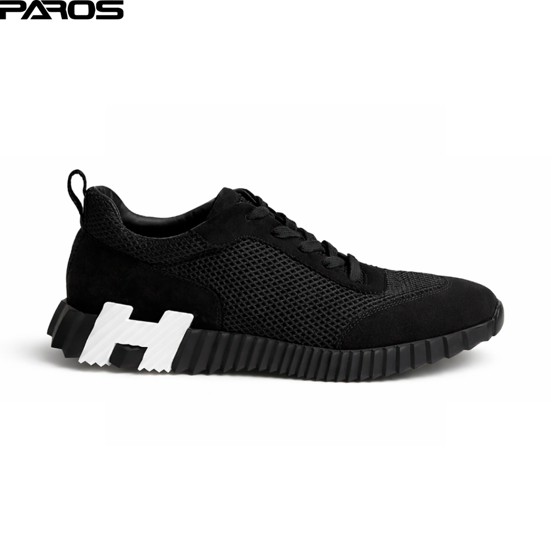 Hermès Bouncing Sneaker - Black / White