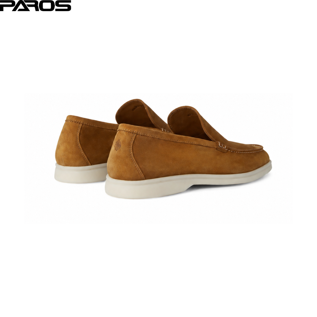 Loro Piana Summer Walk Loafer Suede - Tan