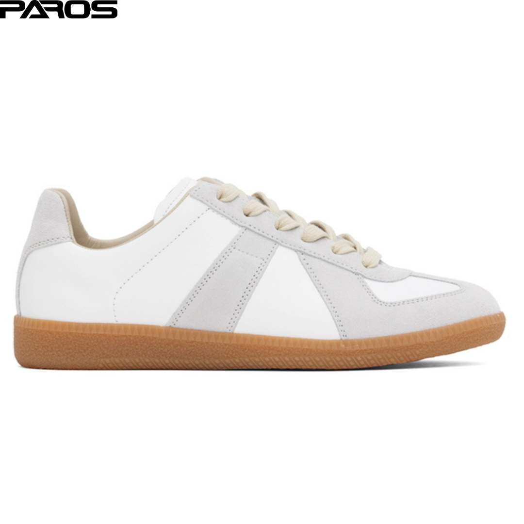 Maison Margiela Replica Low-Top Leather - White / Grey