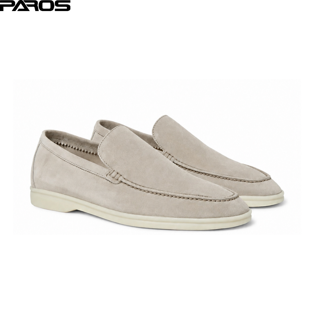 Loro Piana Summer Walk Loafer Suede - Natural