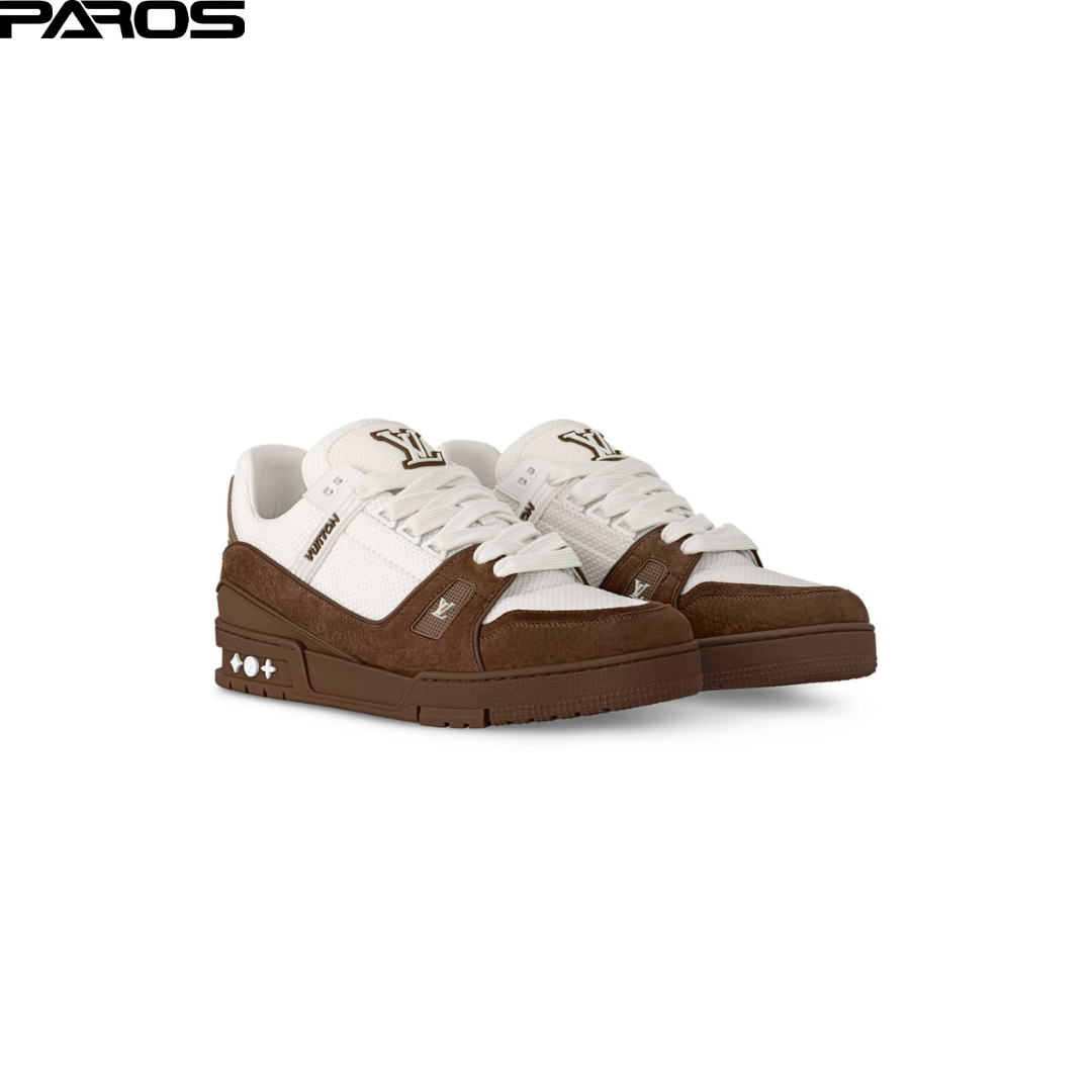 Louis Vuitton LV Trainer - White / Brown