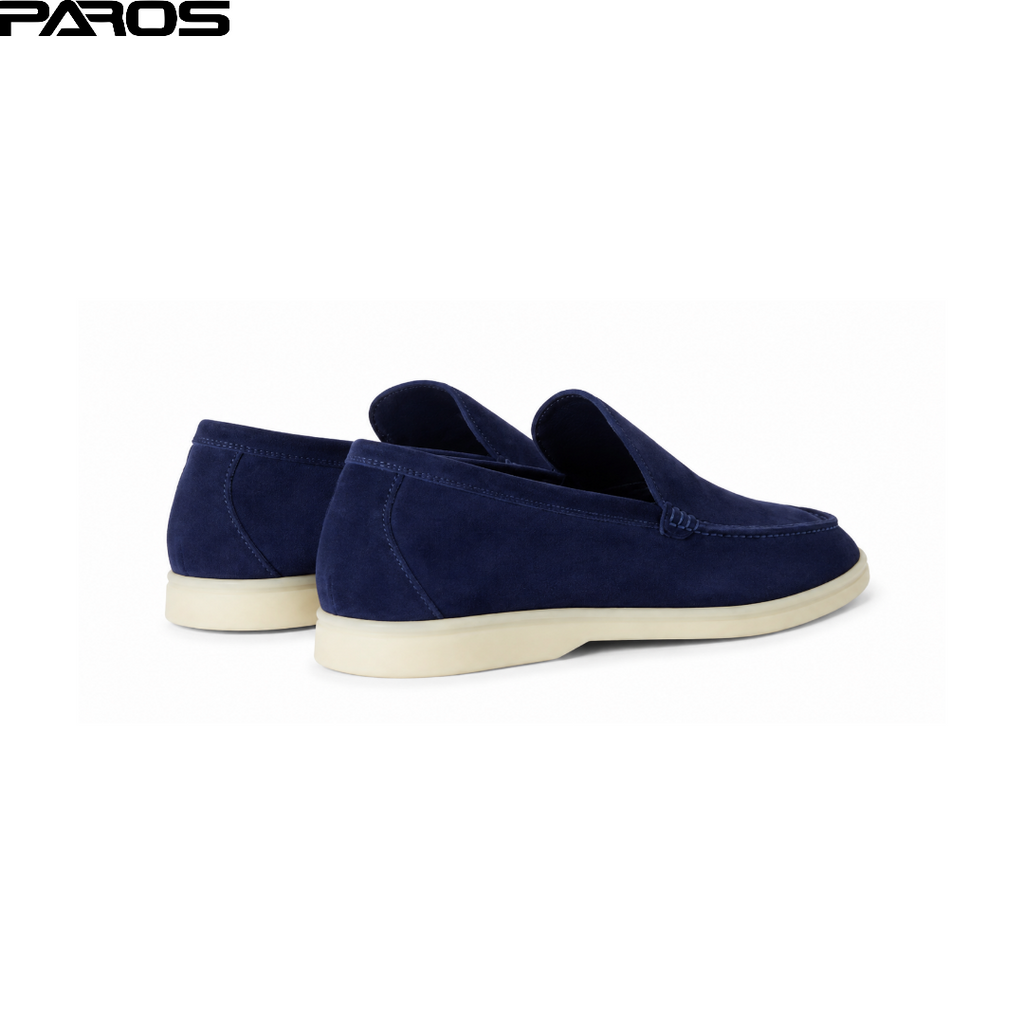 Loro Piana Summer Walk Loafer Suede - Navy