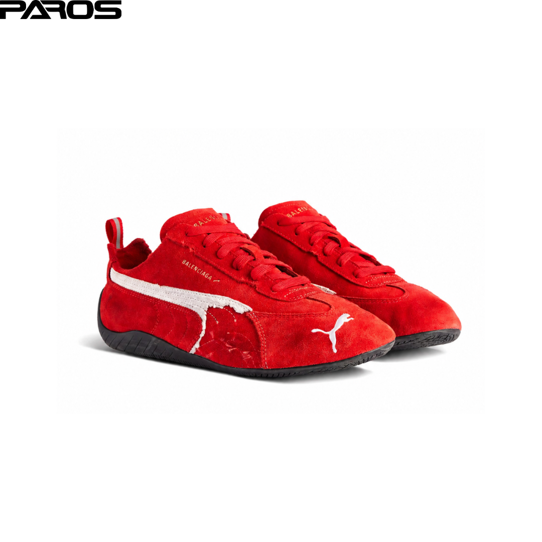Puma Speedcat x Balenciaga Suede - Red / White