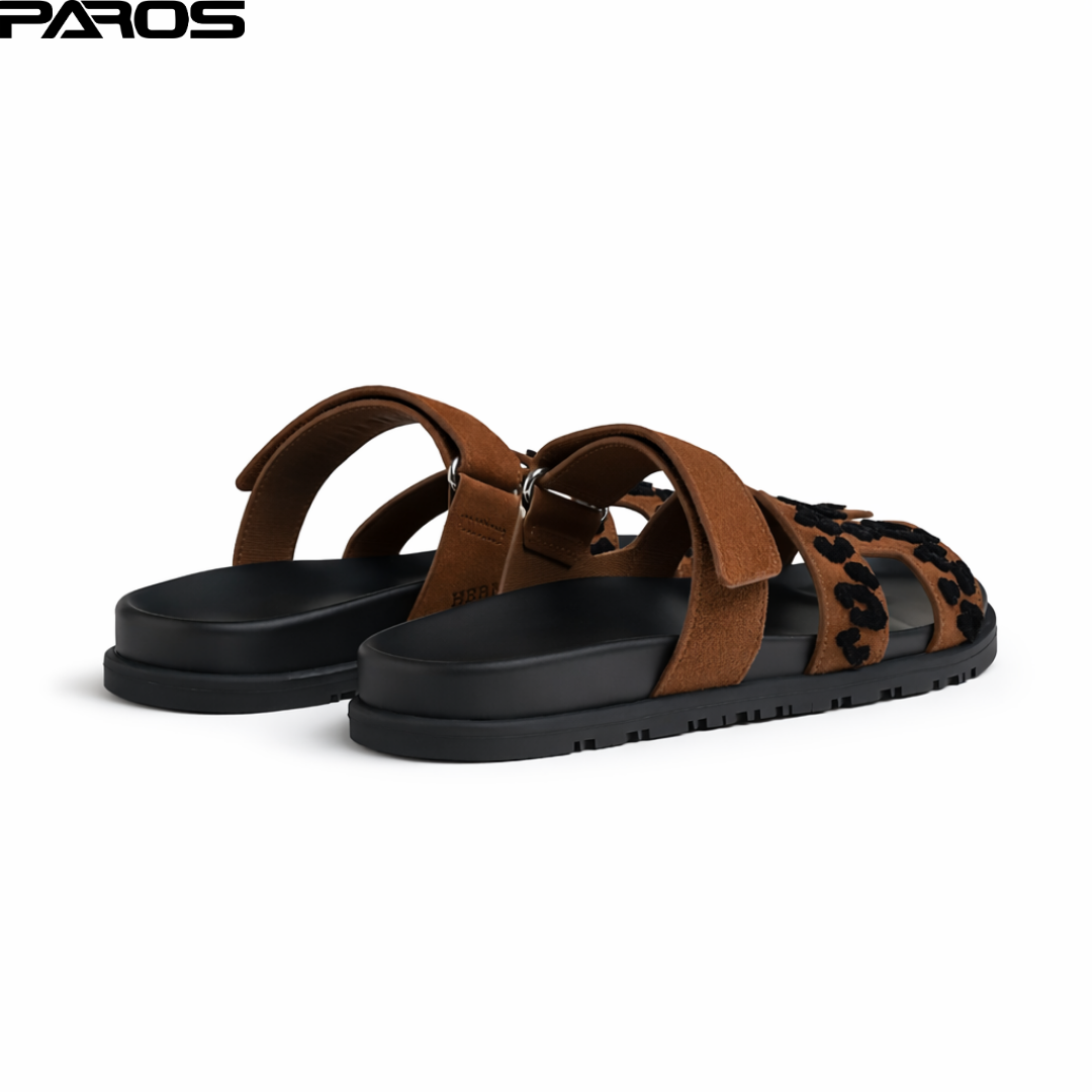 Hermès Chypre Sandal - Brun Fumé / Noir