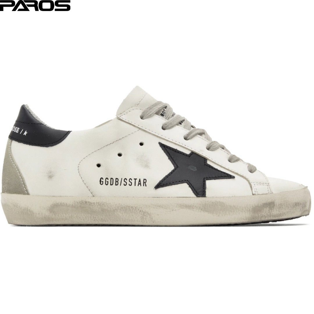 Golden Goose Super-Star - White / Black