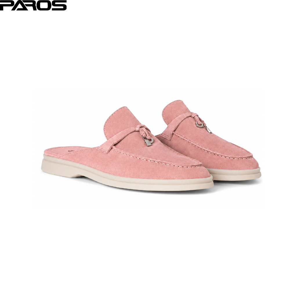 Loro Piana Babouche Charms Walk Suede - Pink