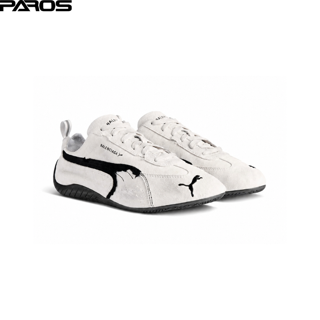 Puma Speedcat x Balenciaga Suede - White / Black