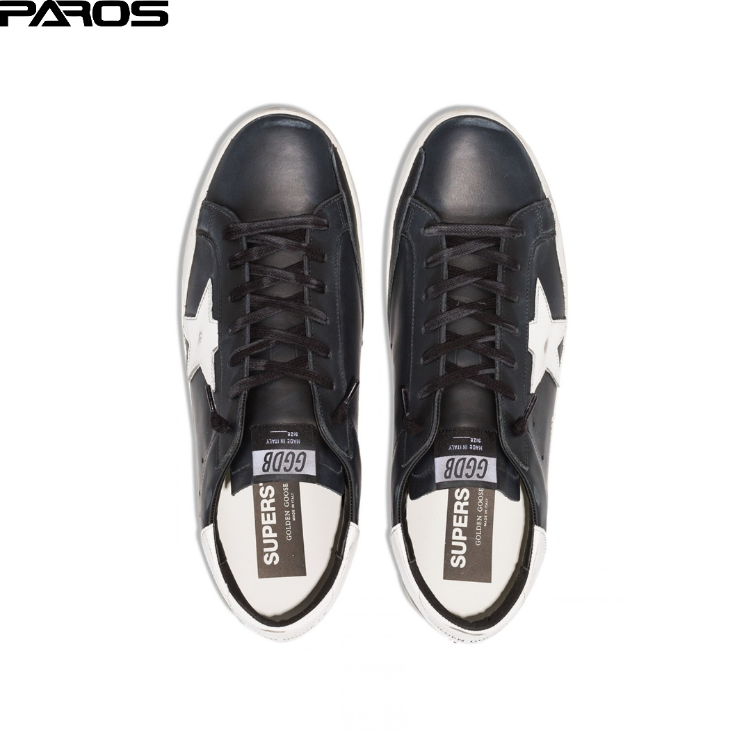 Golden Goose Super-Star - Black / White