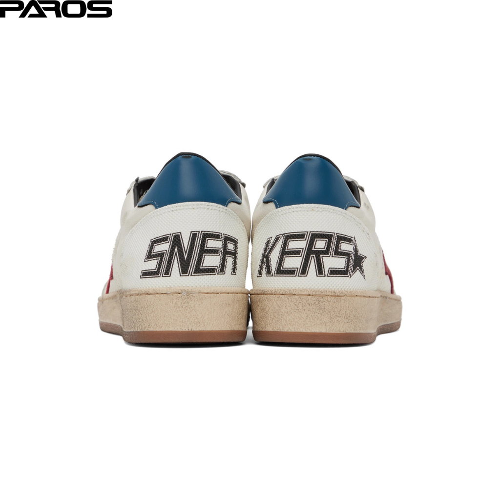 Golden Goose Ball-Star Wishes - White / Red