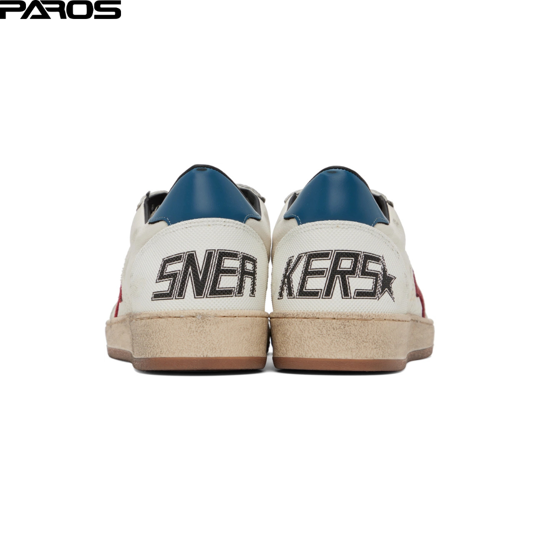 Golden Goose Ball-Star Wishes - White / Red