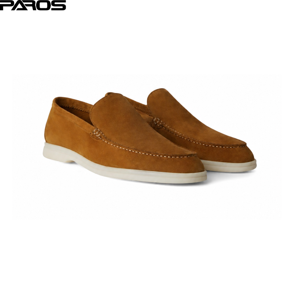 Loro Piana Summer Walk Loafer Suede - Tan