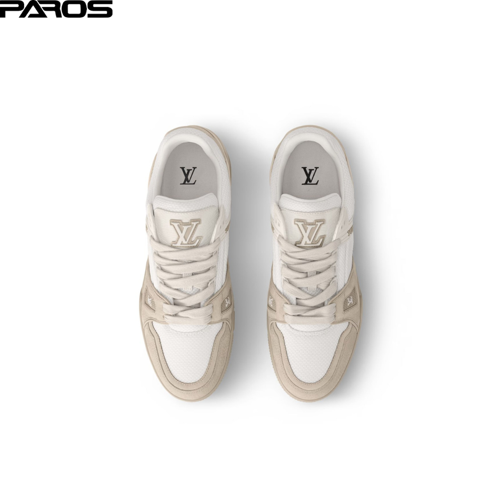 Louis Vuitton LV Trainer - Beige / White