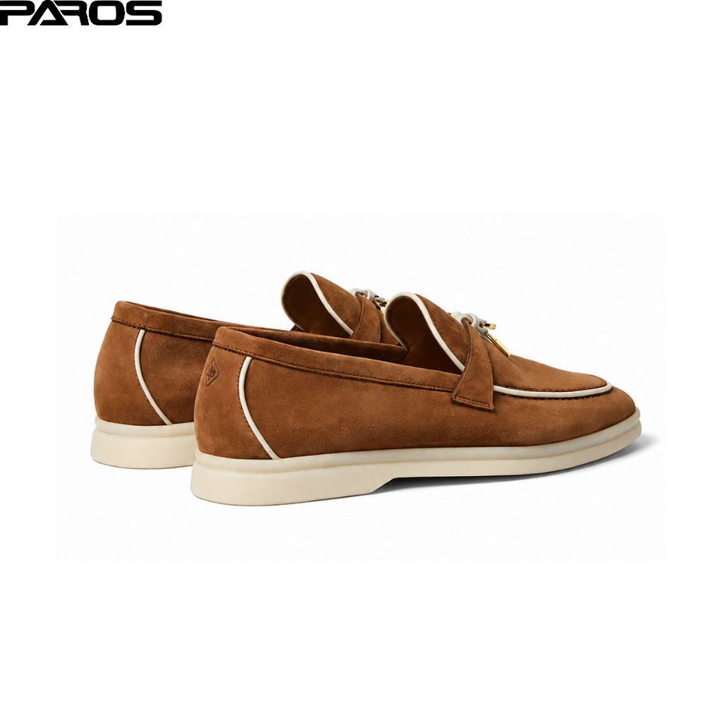 Loro Piana Summer Charms Walk Loafer Suede - Brown
