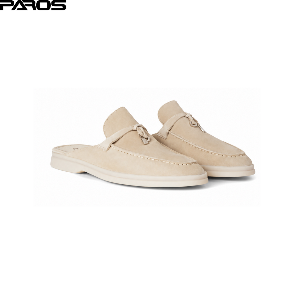 Loro Piana Babouche Charms Walk Suede - Linen