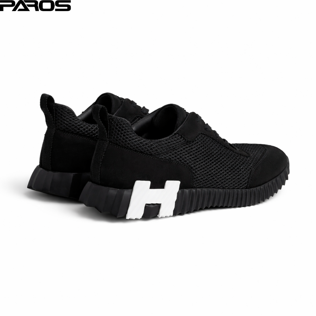 Hermès Bouncing Sneaker - Black / White