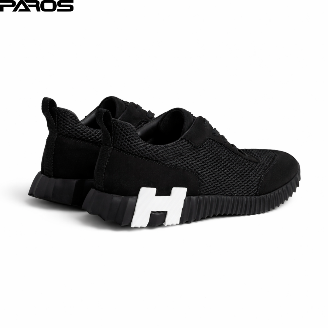 Hermès Bouncing Sneaker - Black / White
