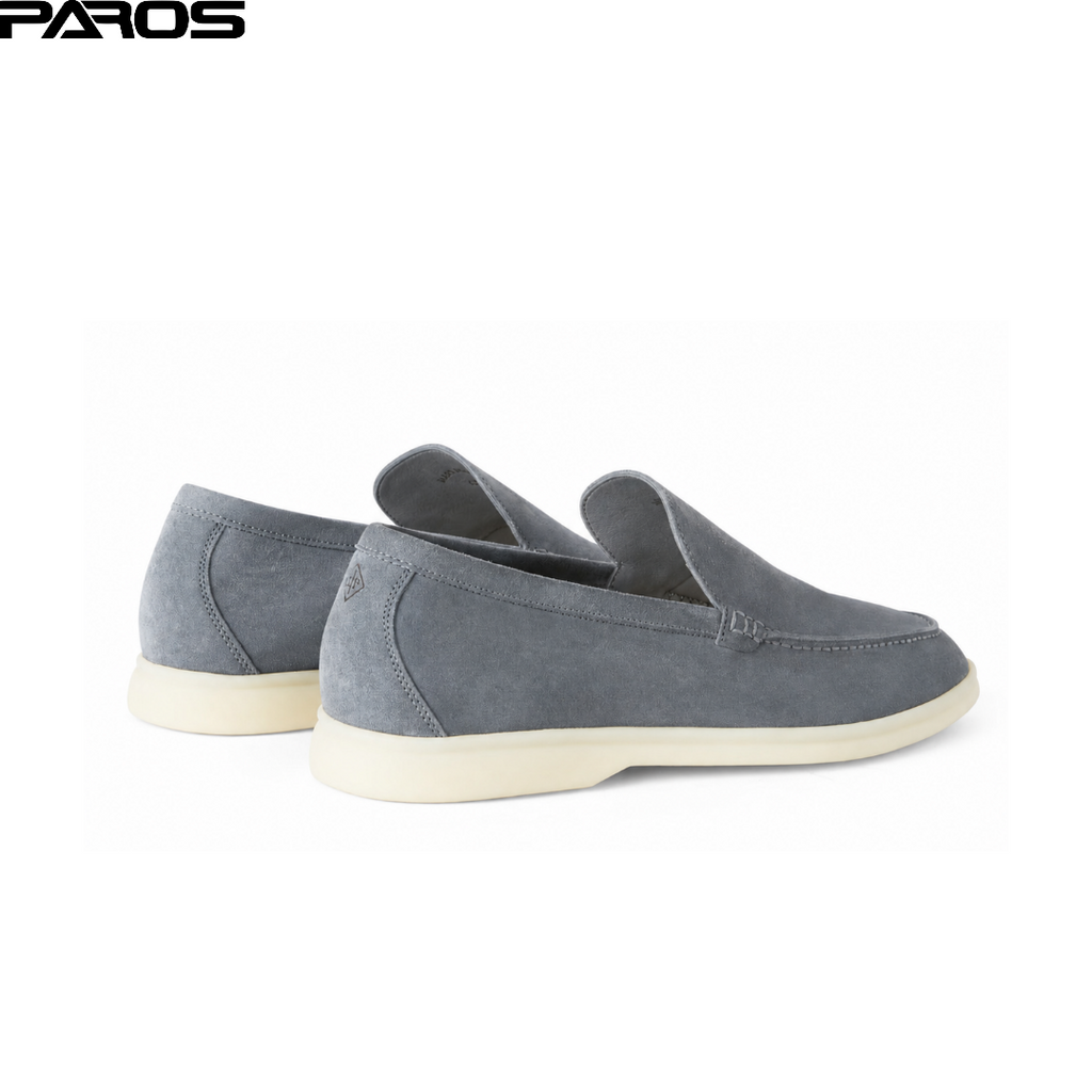 Loro Piana Summer Walk Loafer Suede - Frozen Blue