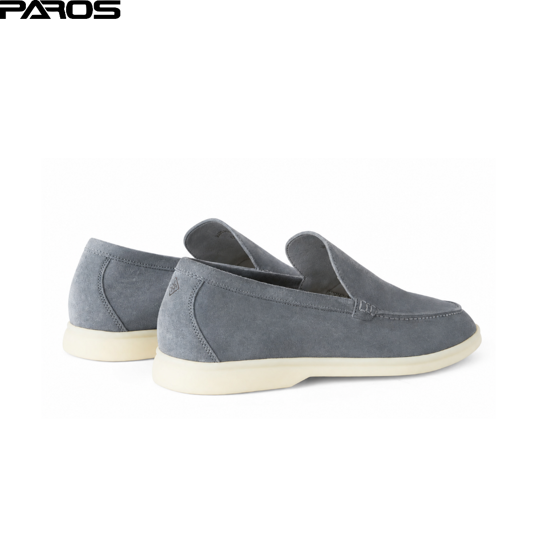 Loro Piana Summer Walk Loafer Suede - Frozen Blue