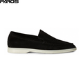 Loro Piana Summer Walk Loafer Suede - Black