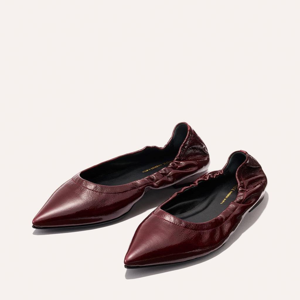 Margaux The Roma - Merlot Crinkle Patent