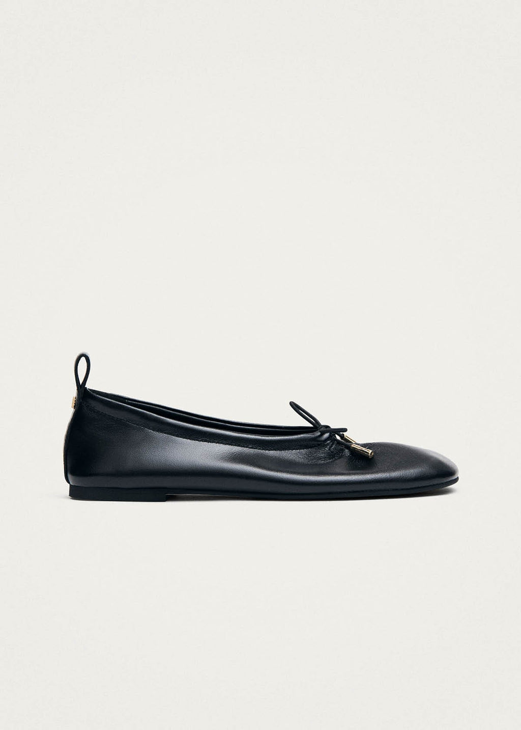 Alohas Rosalind Leather Ballet Flats - Black