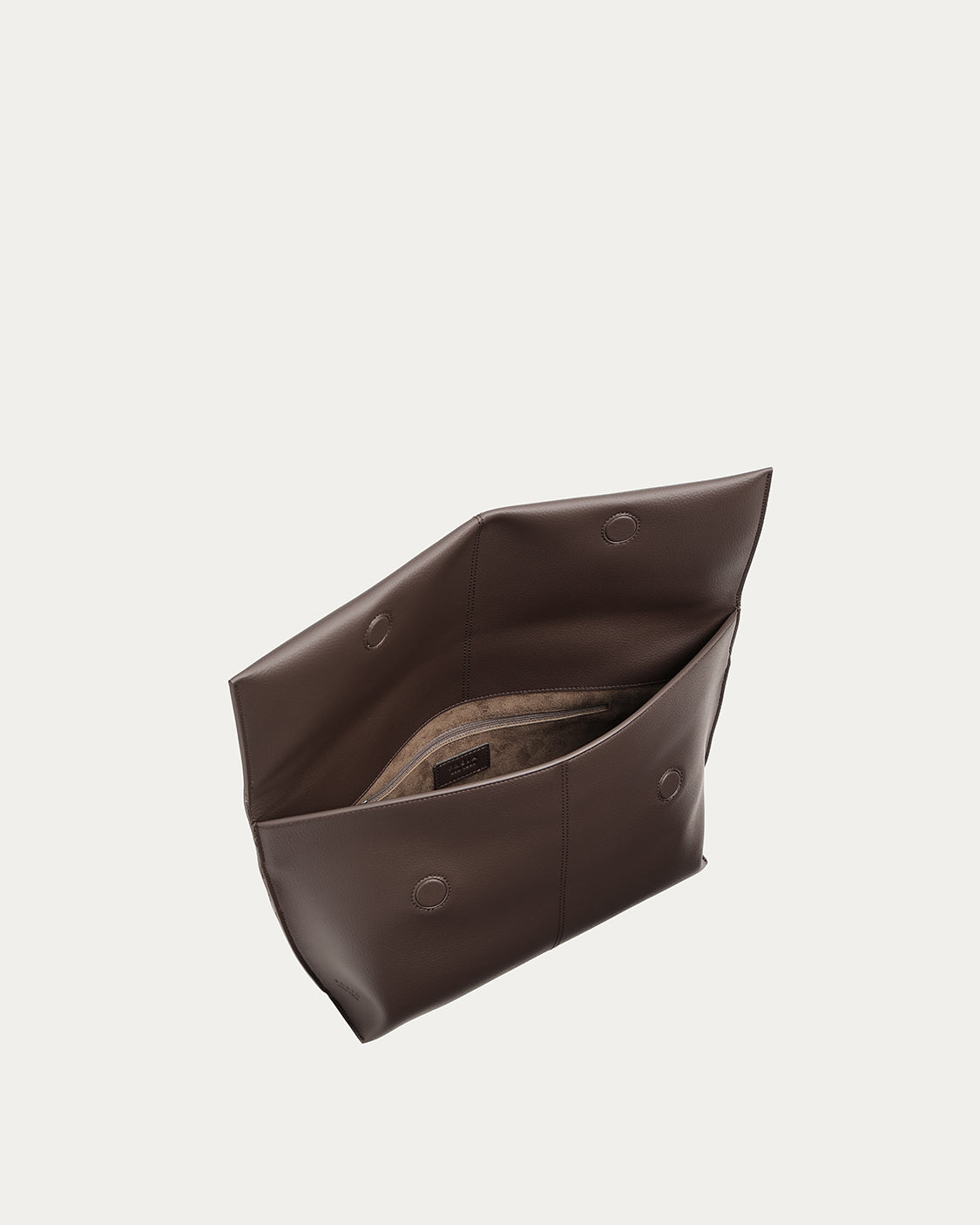 Freja New York Seamed Clutch - Espresso