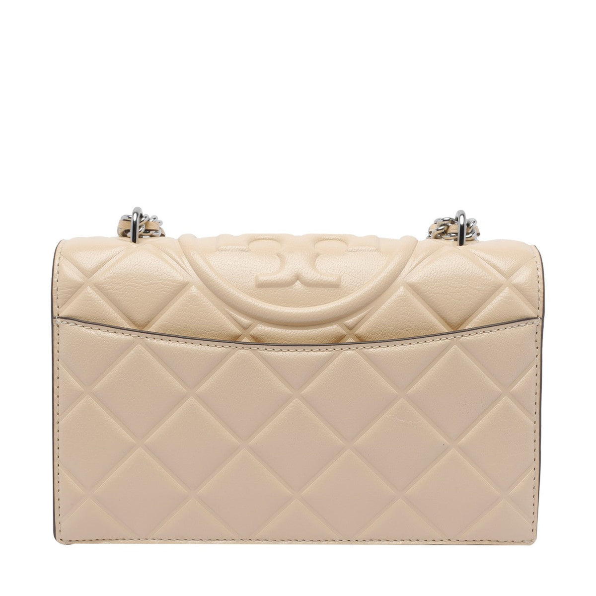 Tory Burch Fleming Small Convertible Shoulder Bag - White