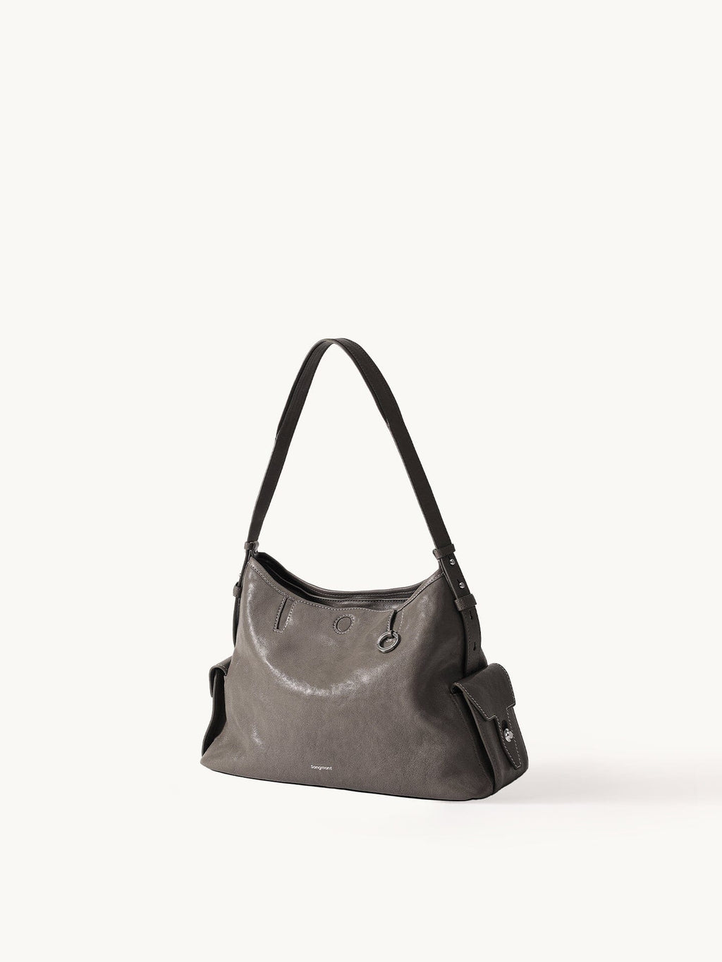Songmont Small Yore Hobo Bag - Onyx