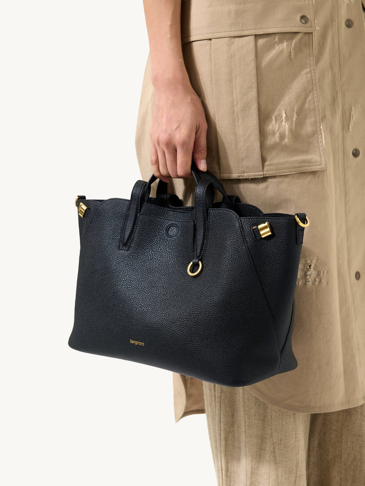 Songmont Small Yore Tote Bag - Onyx