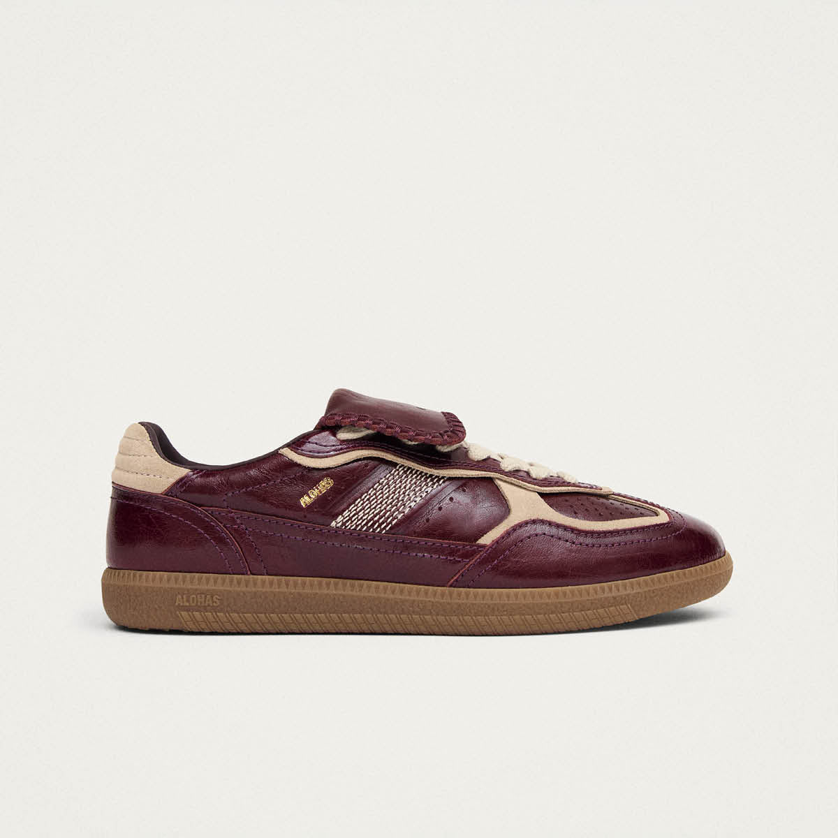 Alohas Tb.490 Sneakers - Patent Deep Burgundy