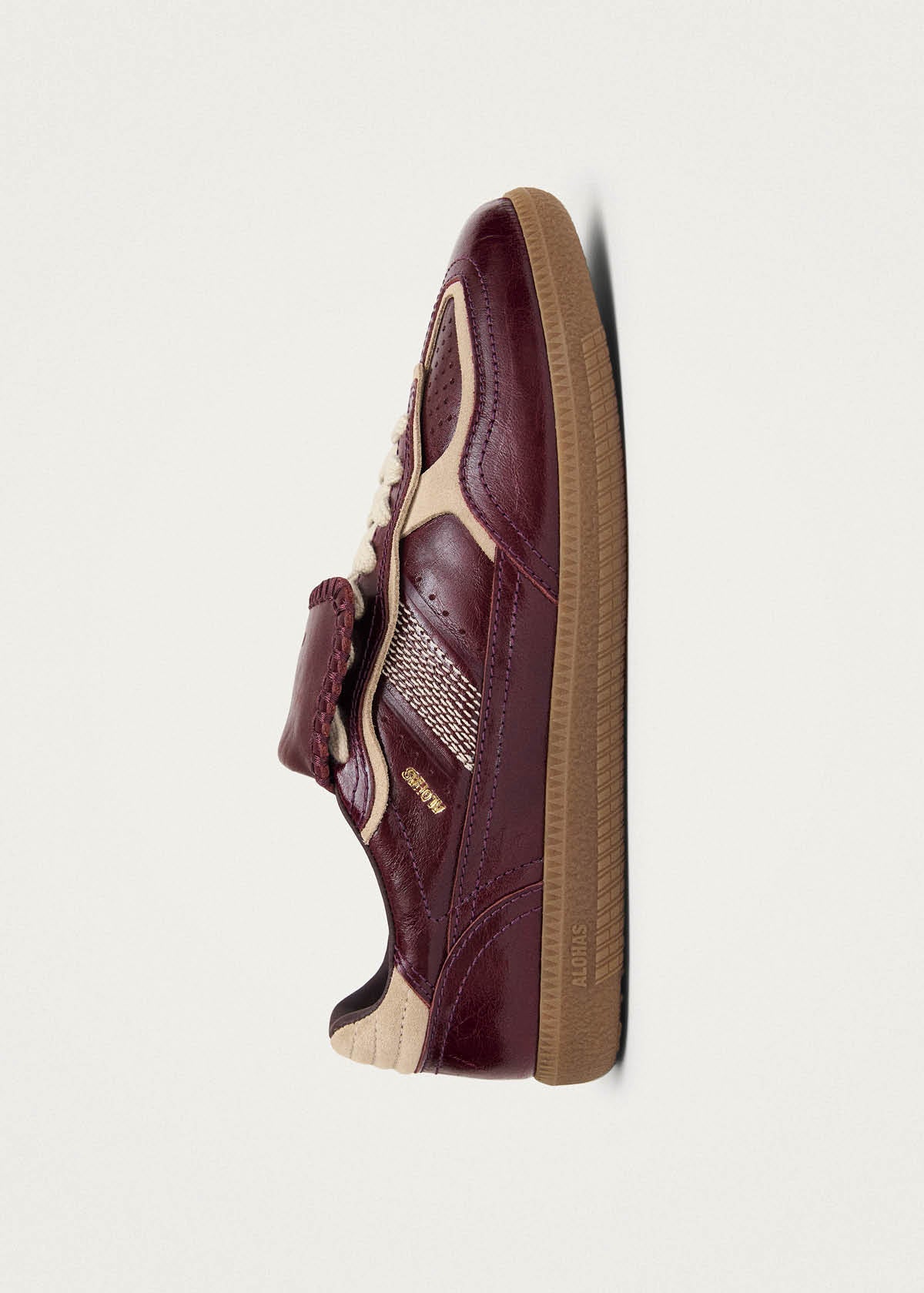 Alohas Tb.490 Sneakers - Patent Deep Burgundy