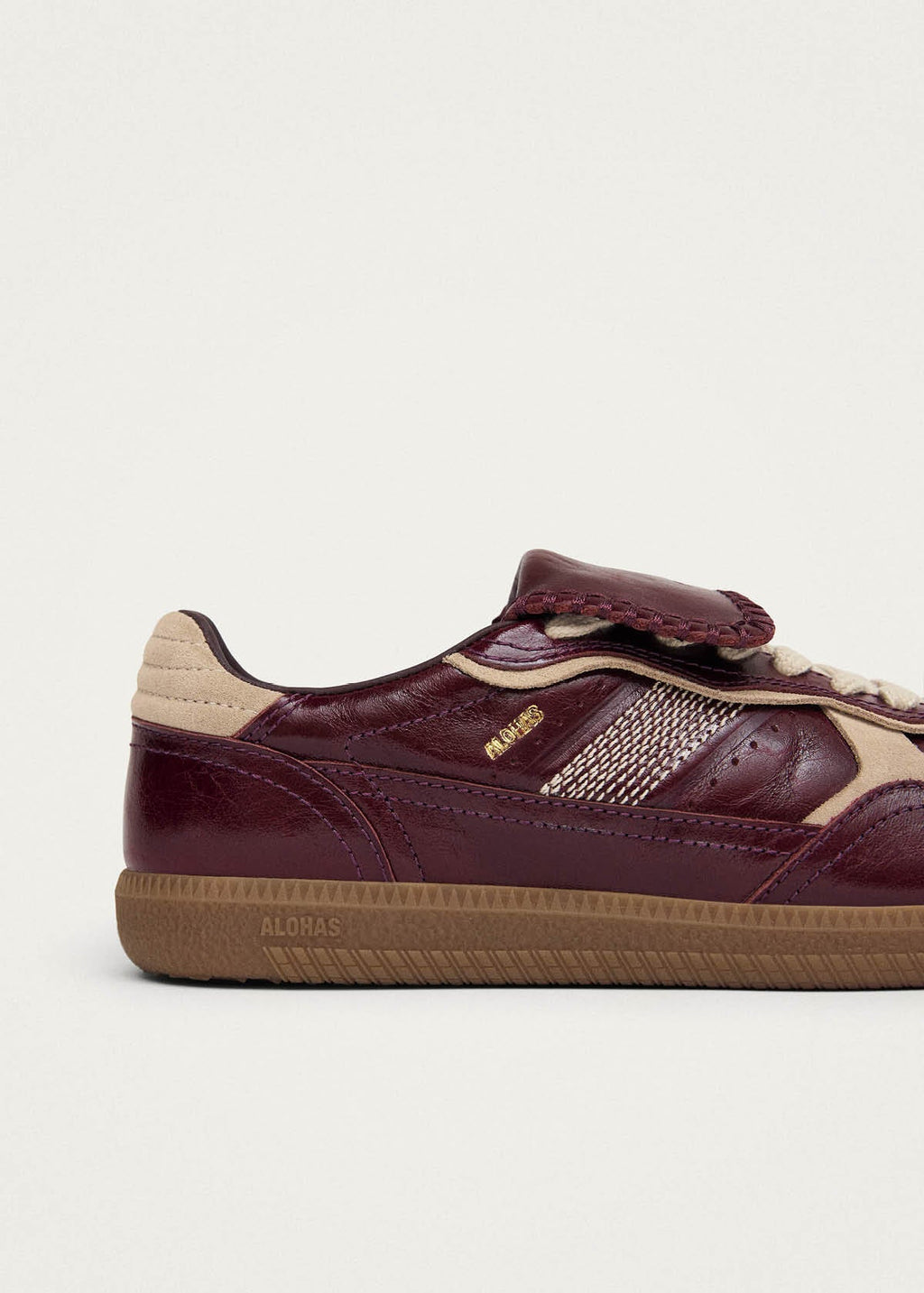 Alohas Tb.490 Sneakers - Patent Deep Burgundy