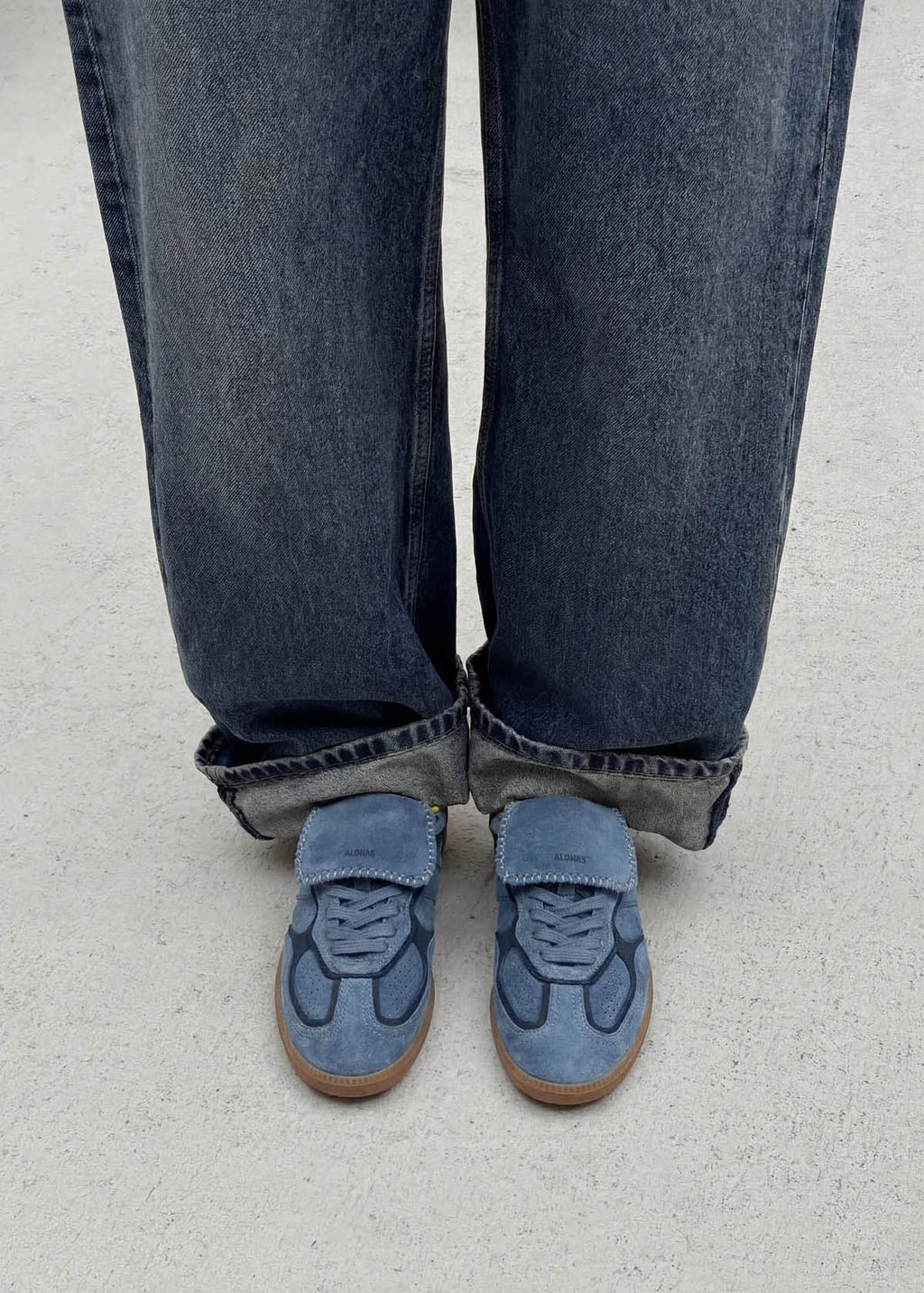 Alohas Tb.490 Sneakers - Suede Blue