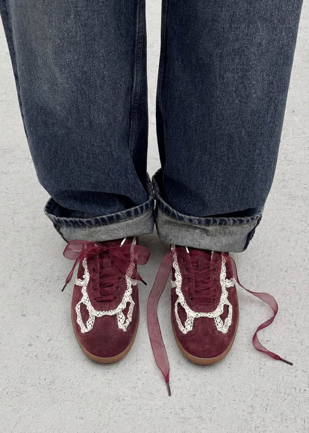 Alohas Tb.490 Sneakers - Crochet Burgundy