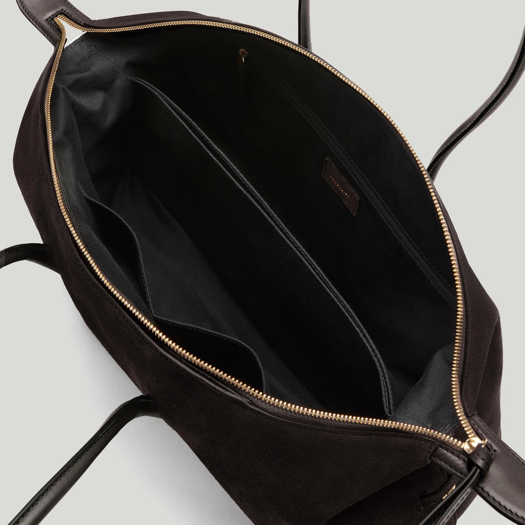 DeMellier The Stockholm - Dark Chocolate Suede / Dark Chocolate Smooth