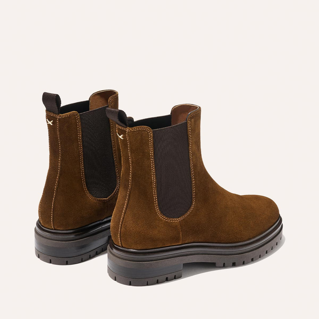 Margaux The West Chelsea Boot - Cedar Suede